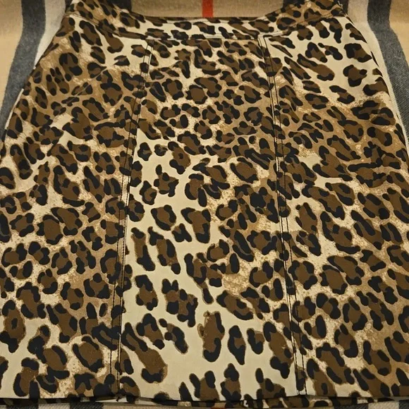 Cache Animal Print Women's Skirt Sz 0 - Picture 7 of 7